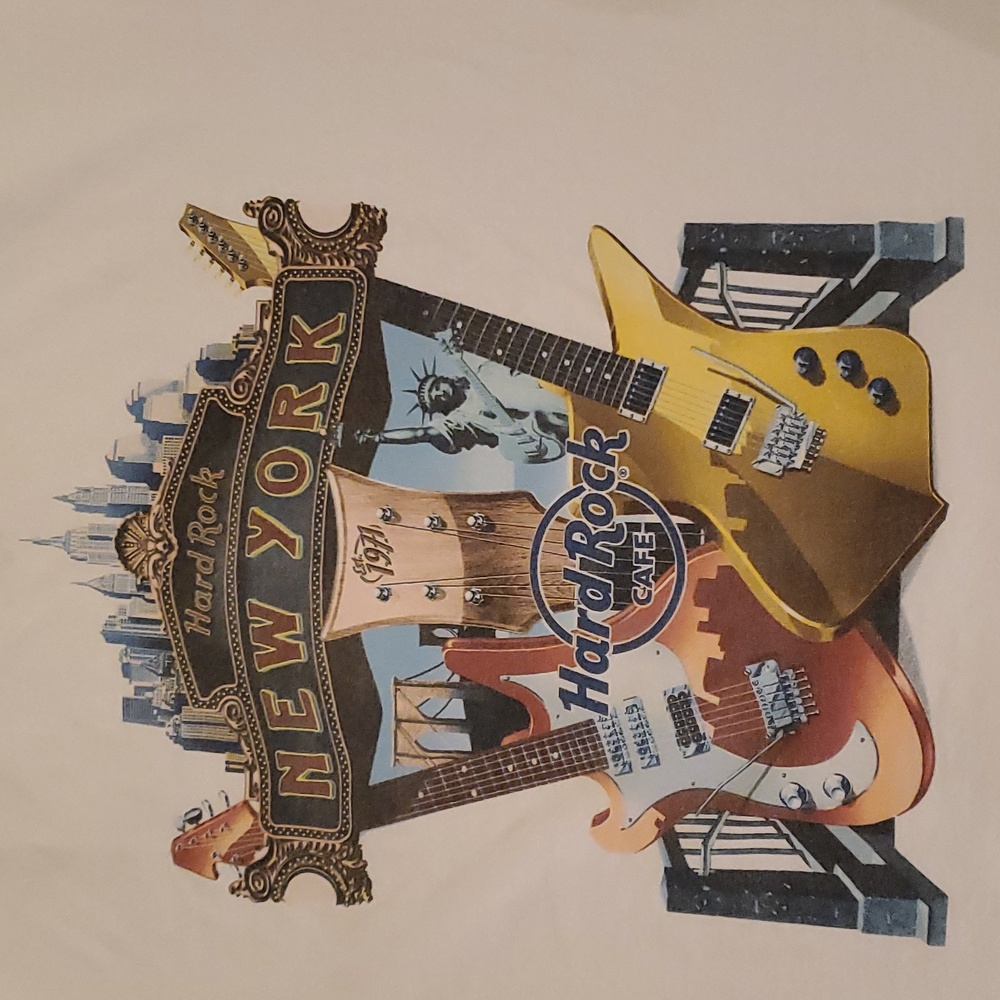 EUC Hard Rock Cafe 'New York' tshirt Size XL